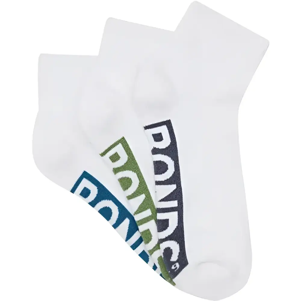 Bonds Men's 3 Pack Socks - The CUSHIONED LOW CUT. - gmaxx
