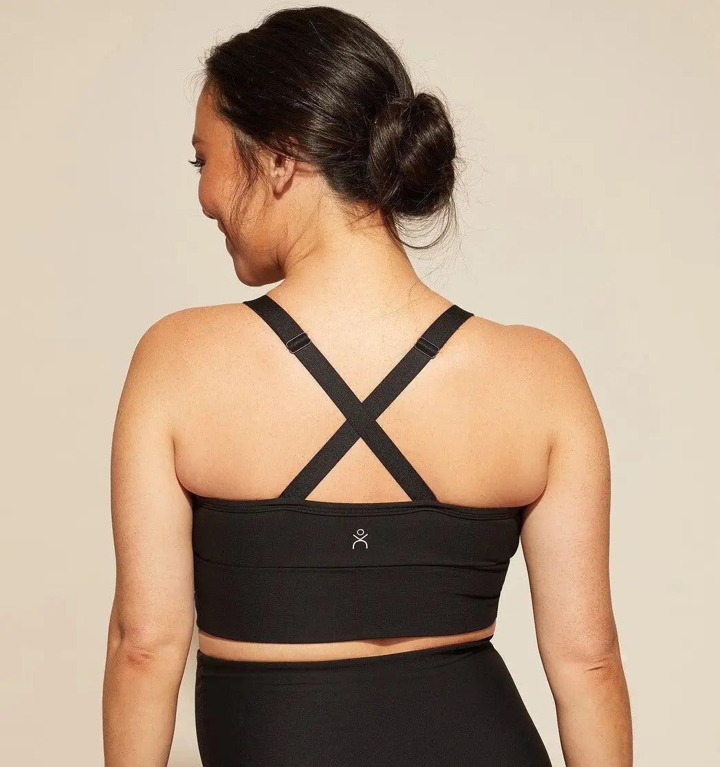 Chloe Maternity Crop Top. Nursing Bra