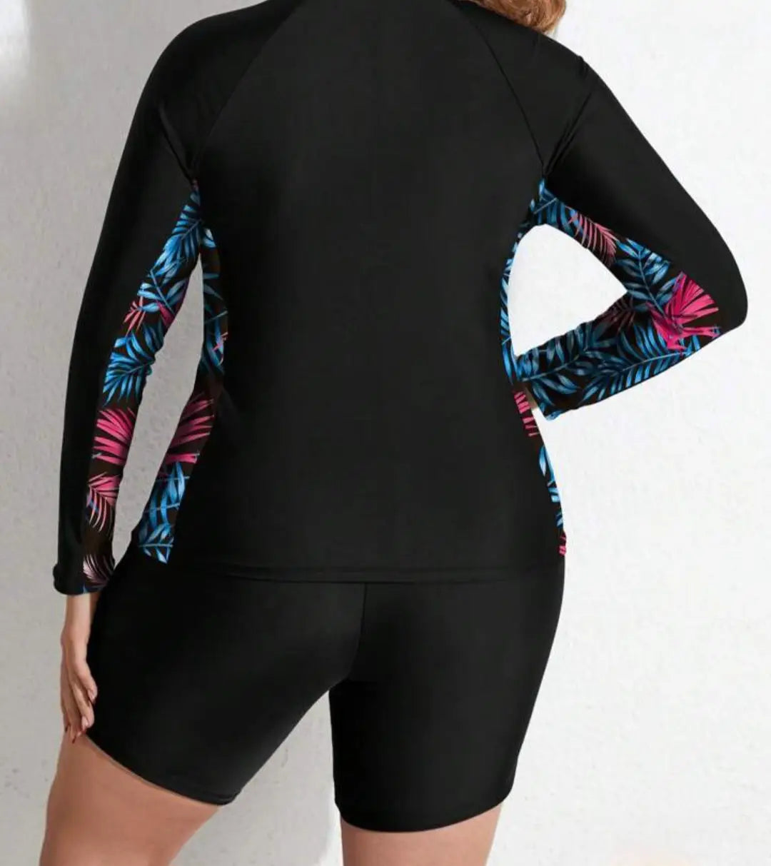 Fern Zip Rashie Top - Swim Wear