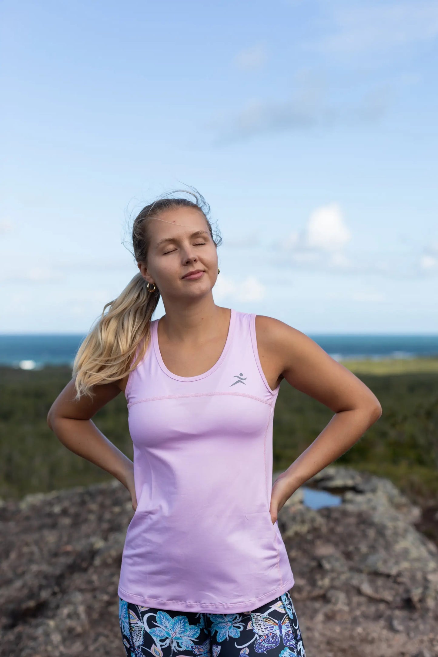 Pink Full Back Singlet XS - XXXL - gmaxx