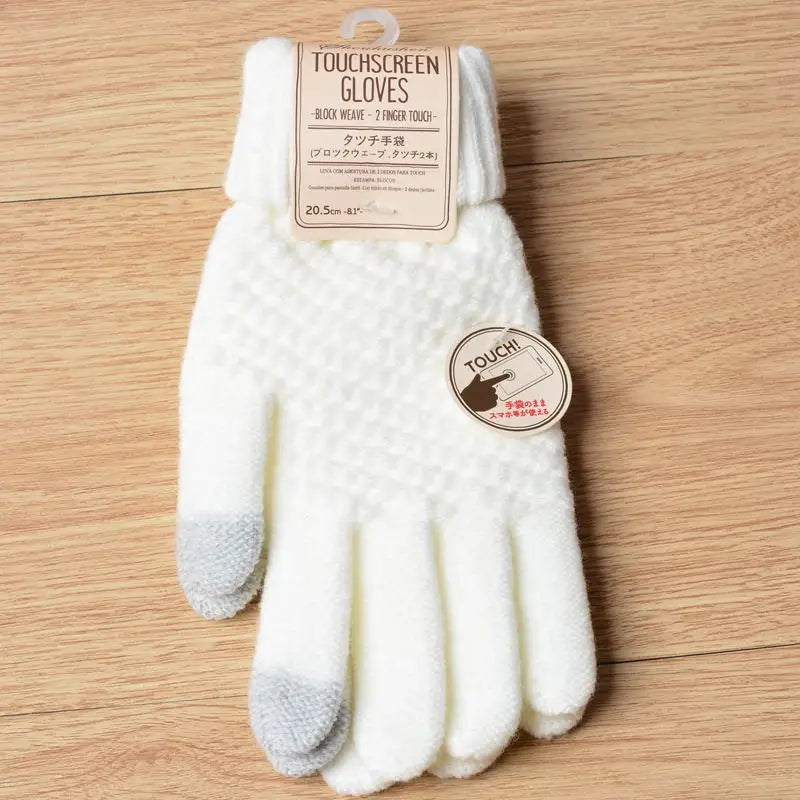 Touch Screen Gloves - Cosy Knitted - gmaxx
