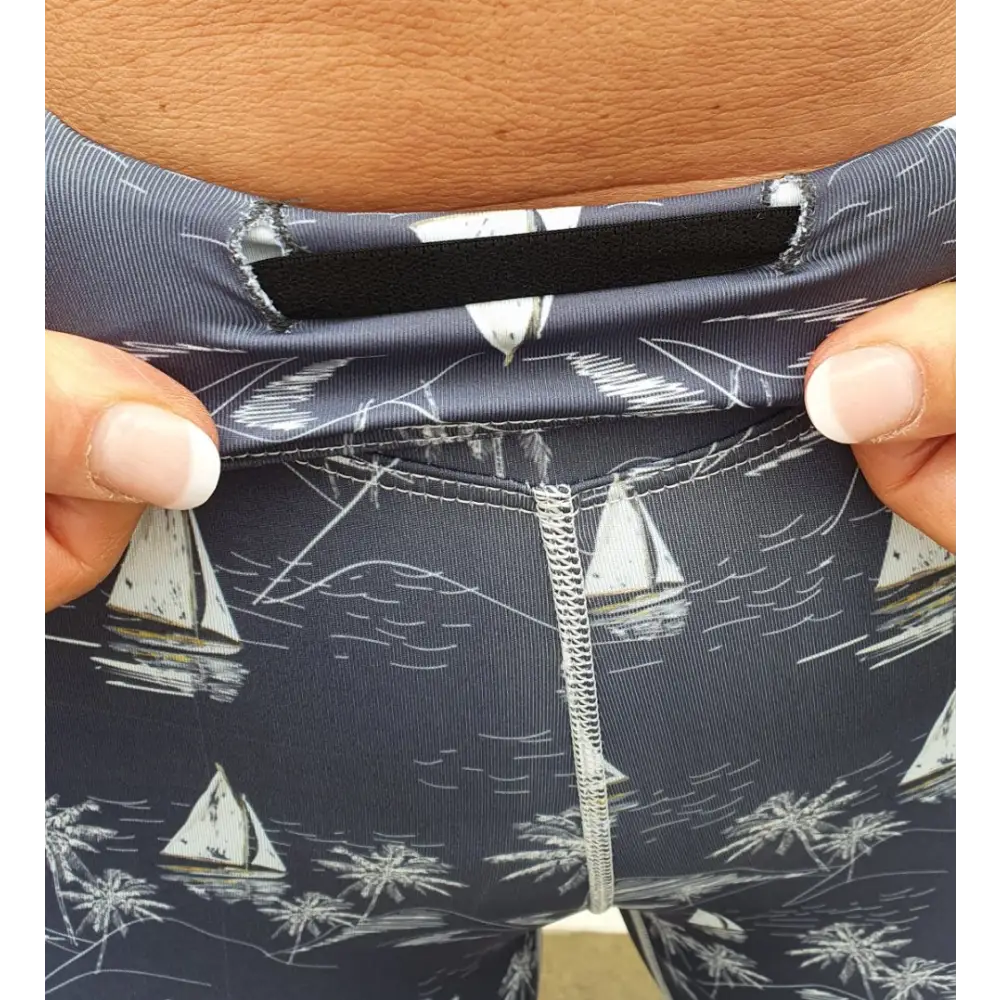 Tropical Daze Active Bike Shorts - gmaxx