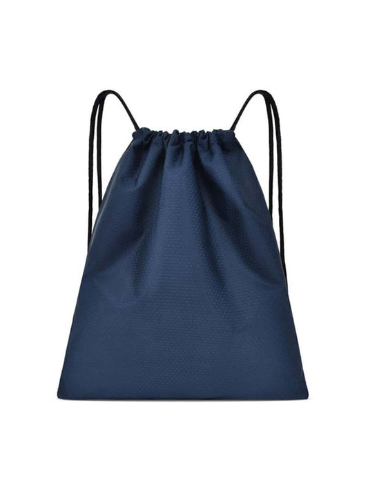 This Drawstring Bag features a two-tone blue/black fabric for a stylish addition to your everyday look.  Crafted from 100% Nylon, it's built for lasting durability and lightweight carrying. With a drawstring to secure your belongings, it's the perfect accessory for the gym, everyday use, or anywhere in-between.  43cm x 39cm.