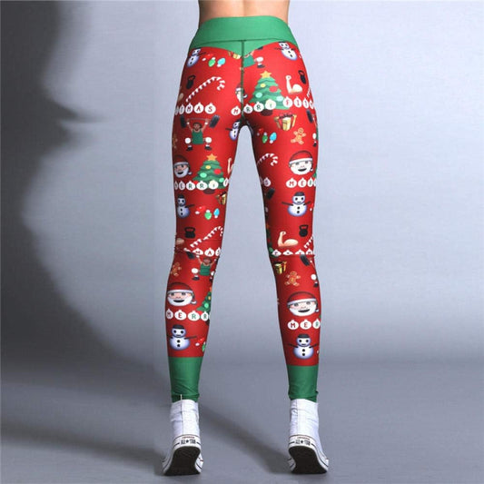 Christmas Workout Leggings are the yuletide twist to our Christmas Summer or what your Christmas in July winter wardrobe has been missing!