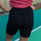 Black Gmaxx Active Bike Shorts with 3 pockets