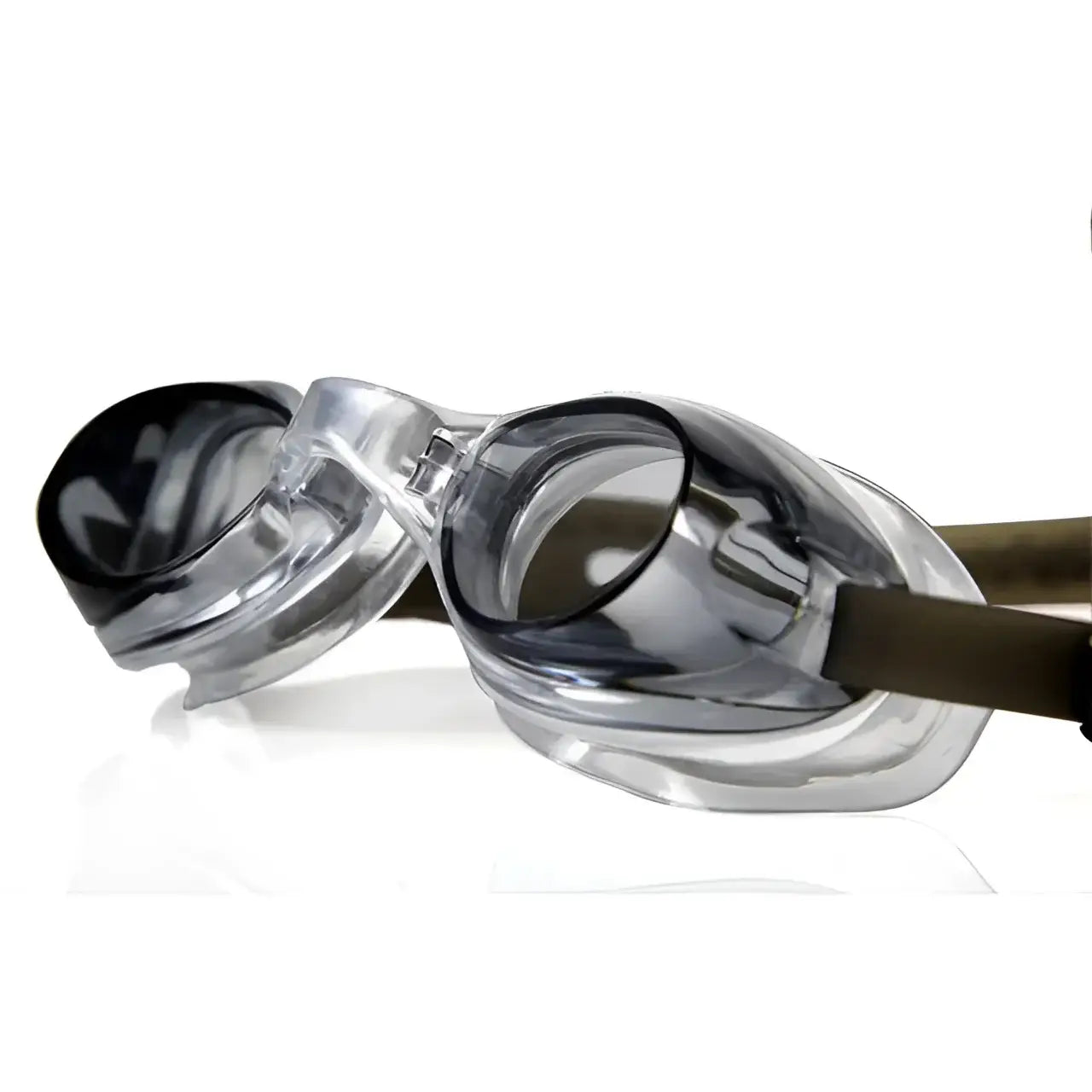 Adjustable silicone swim goggles