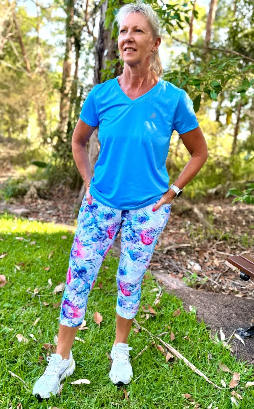 Amelia 3/4 Active Leggings - Activewear