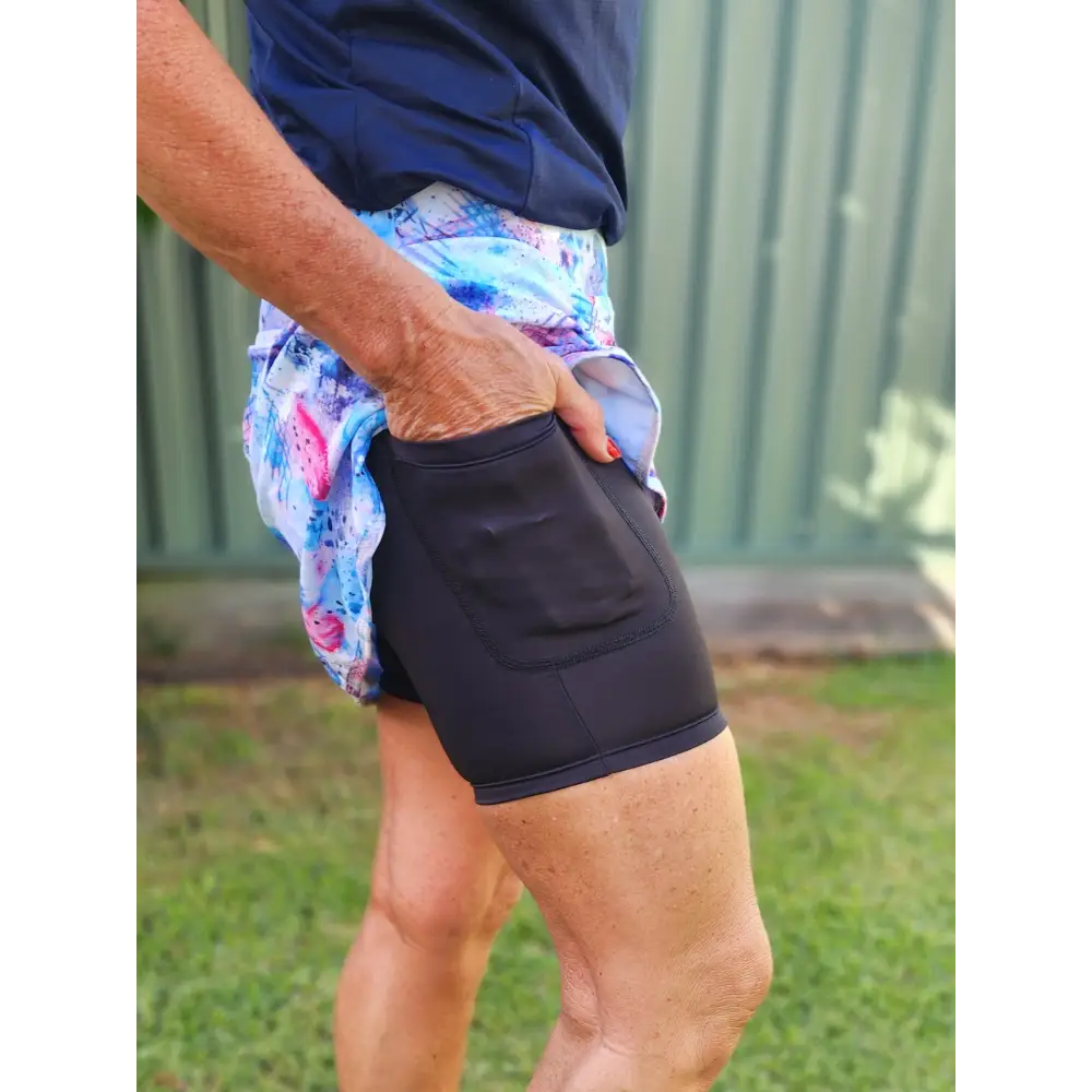 Amelia Longer Skort with Pockets - Skorts