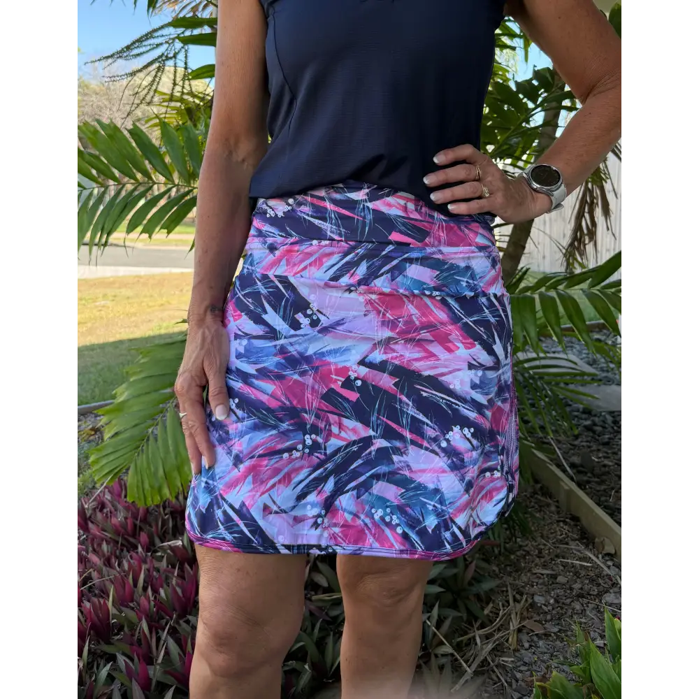 Astrid Longer Skort with Pockets - Skorts