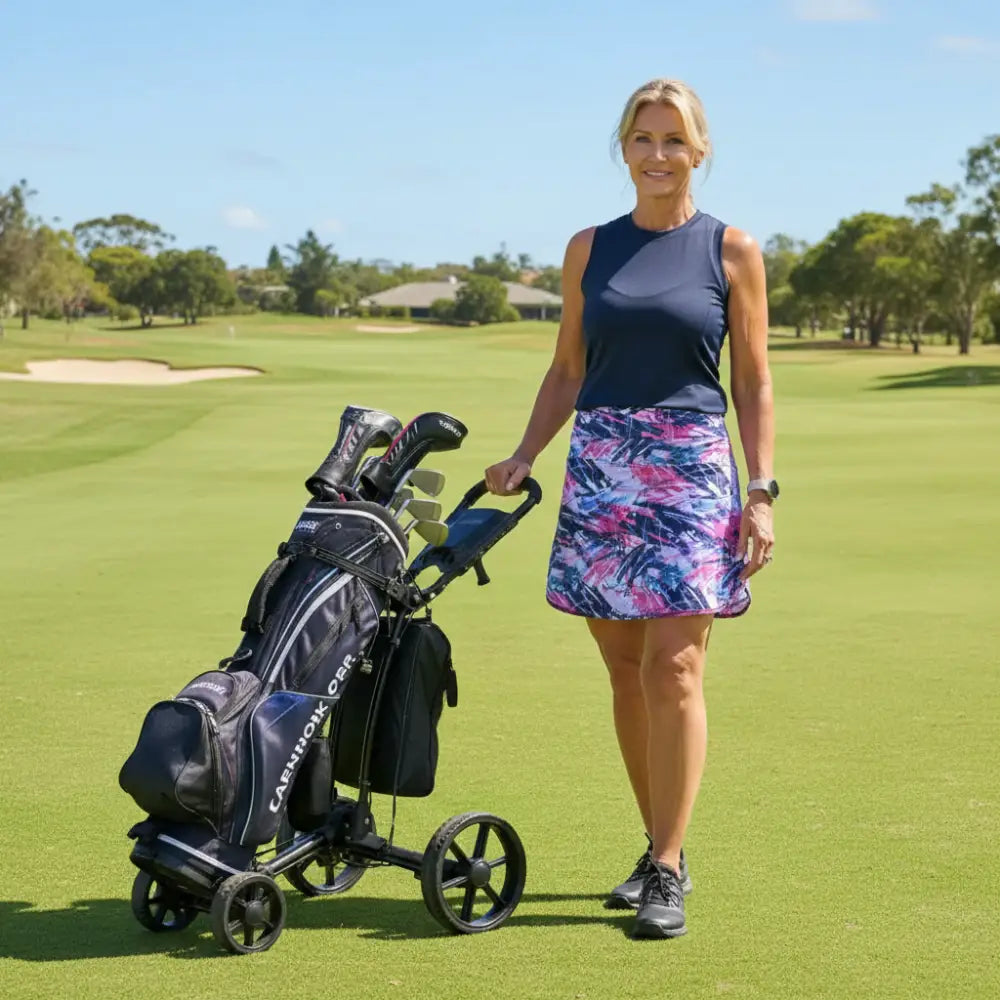 Astrid Longer Skort with Pockets - Skorts