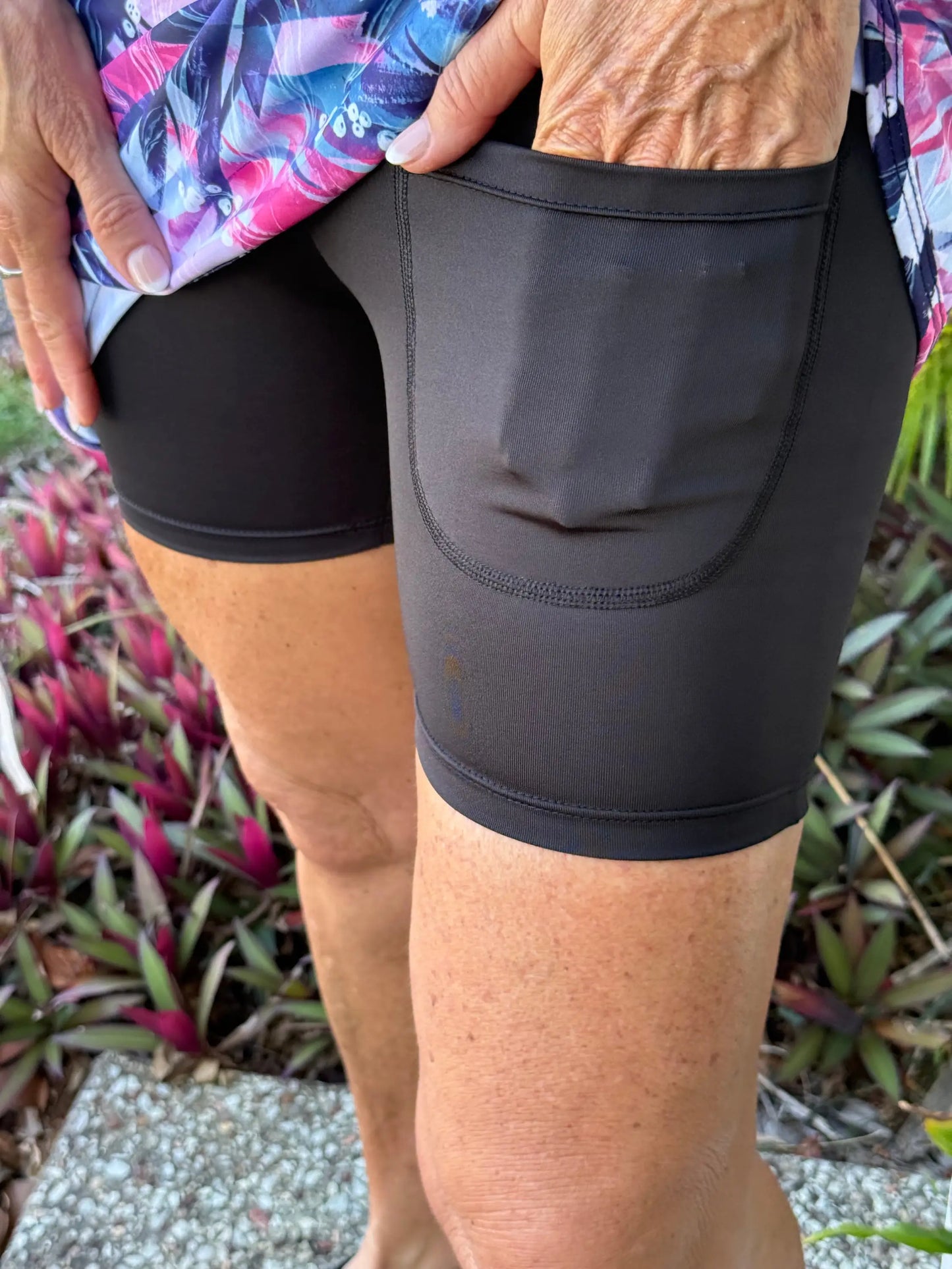 Astrid Longer Skort with Pockets - Skorts