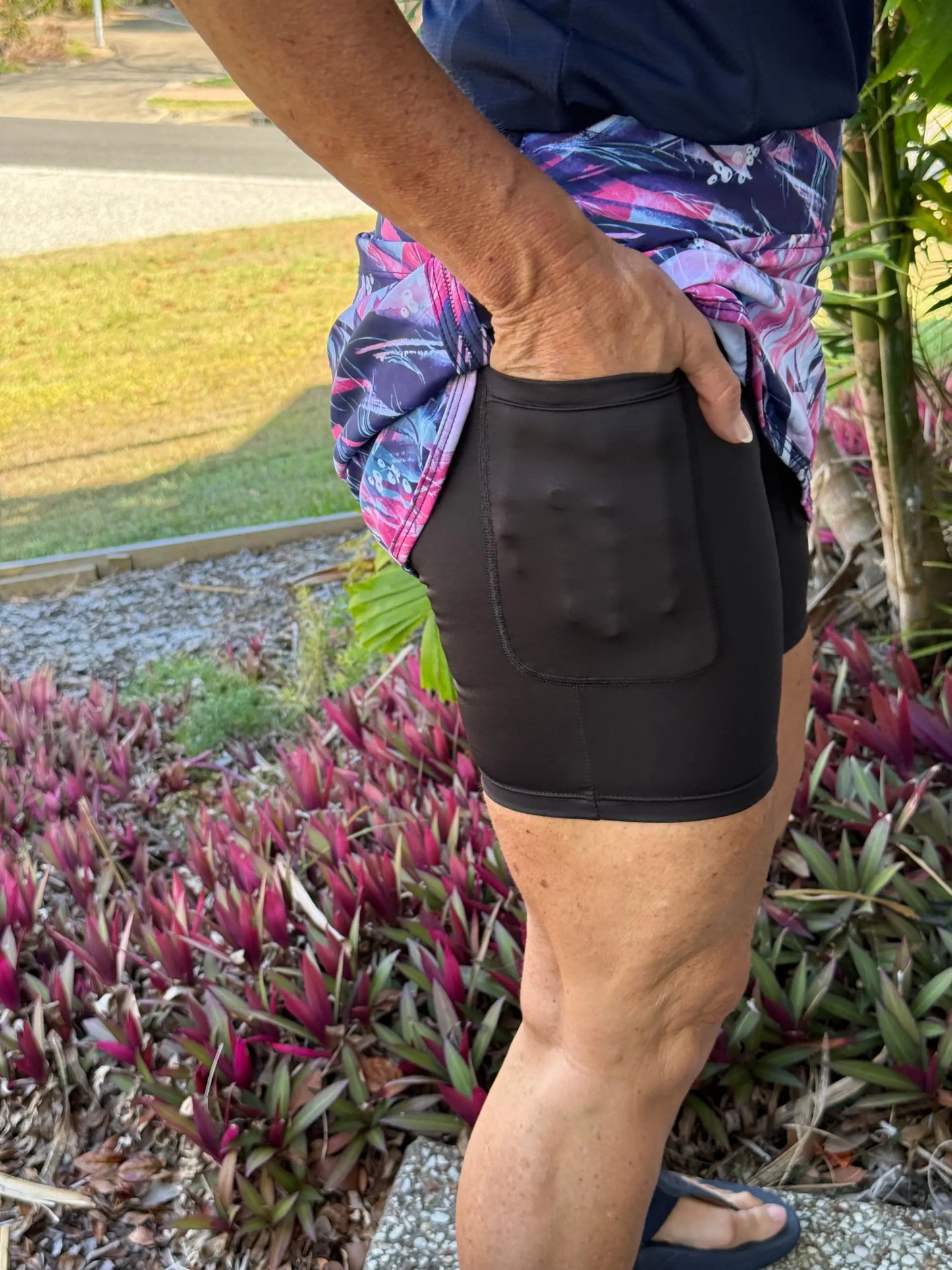 Astrid Longer Skort with Pockets - Skorts