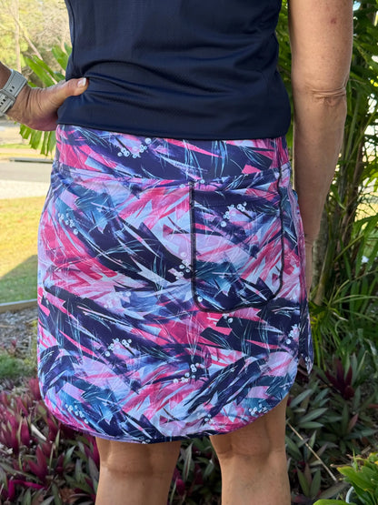 Astrid Longer Skort with Pockets - Skorts