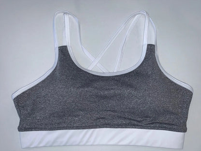 Grey Bamboo Crop Top