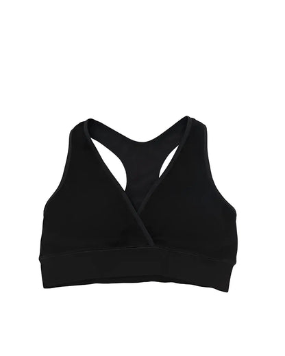 RELAXED Soft Bamboo Crop Top - Black Or White - gmaxx