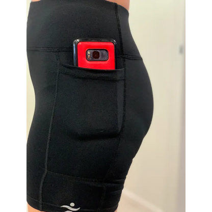 Gmaxx Active Bike Shorts, Black. 2 x pockets