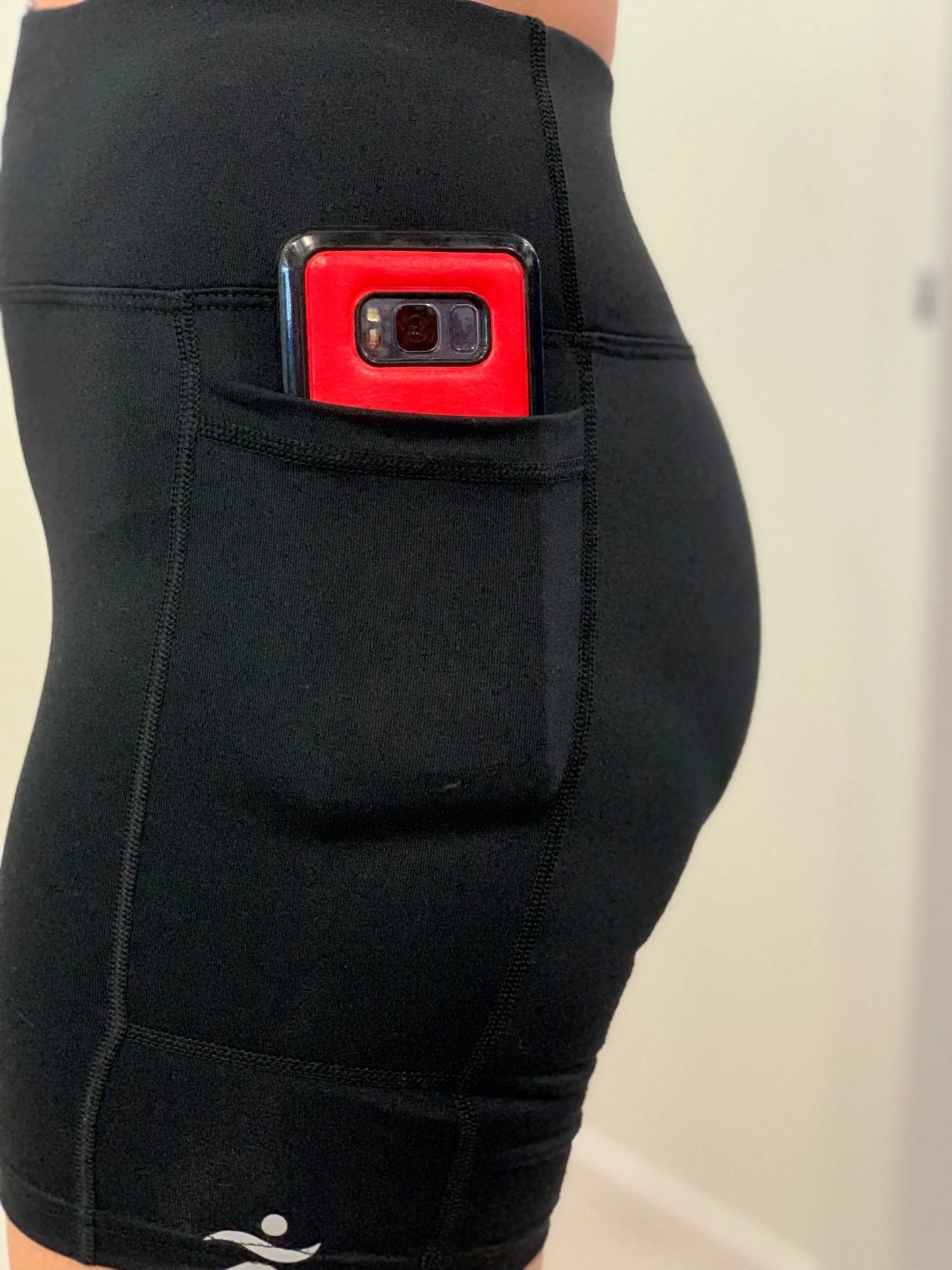 Gmaxx Active Bike Shorts, Black. 2 x pockets