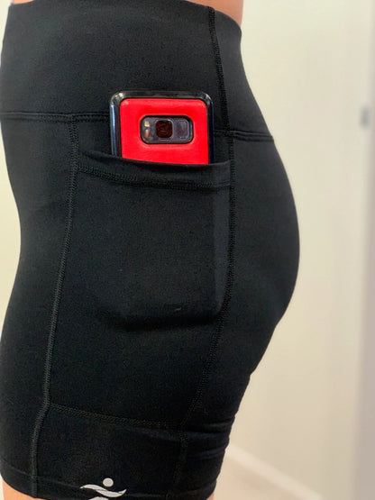 Gmaxx Active Bike Shorts, Black. 2 x pockets