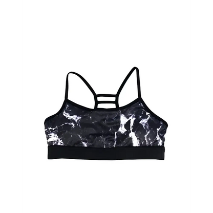 Black Bamboo Crop Top From Gmaxx Activewear