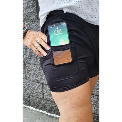 Gmaxx Black Skort. Ideal for Golf & Tennis, Skort with pockets, suit tennis dress, tennis skirt pickleball, golf skort, Golf skirt