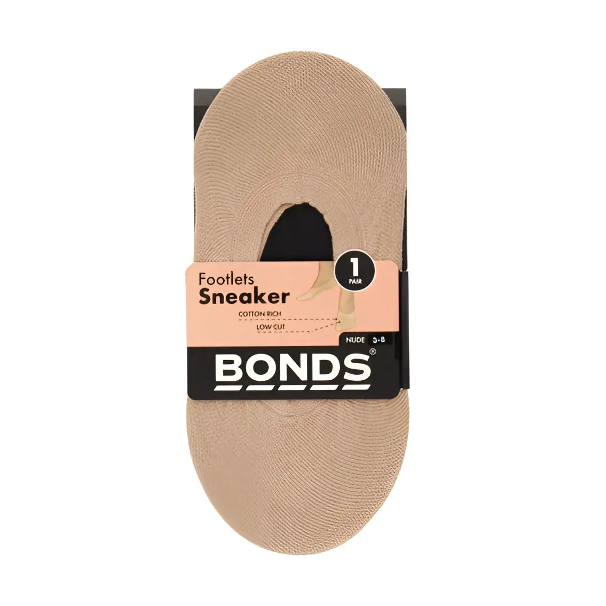 Bonds Ladies Footlets Sneaker Low Cut - gmaxx