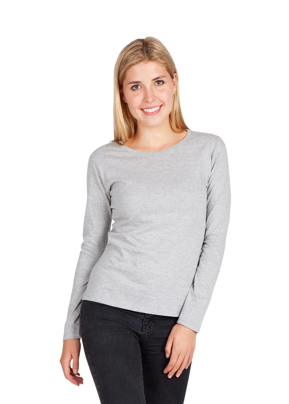 Casey Long Sleeve Top.  It's made of 100% fine cotton jersey, perfect for layering on those cooler days. It has a slim fit long cut, a round neck, and comes in black and white.