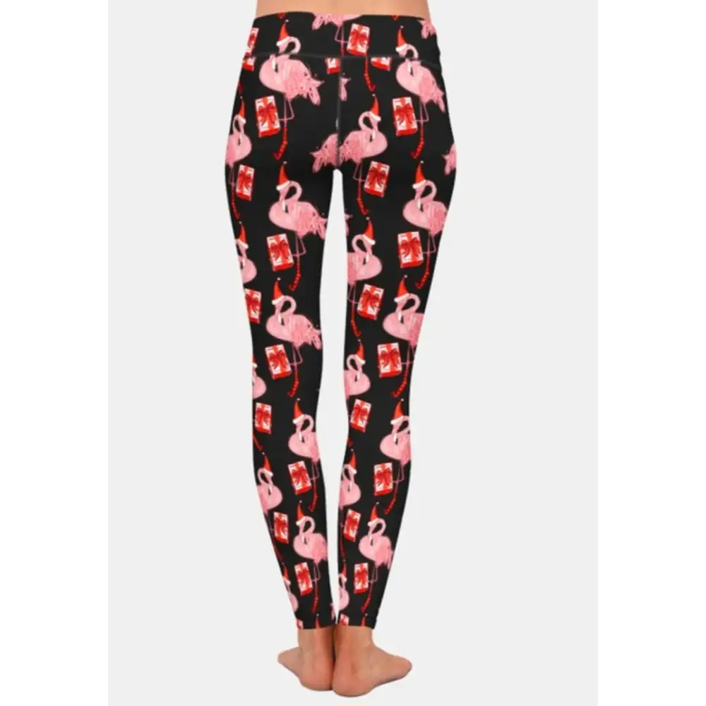 Christmas Flamingo Leggings - gmaxx