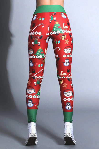 Christmas Workout Leggings - gmaxx