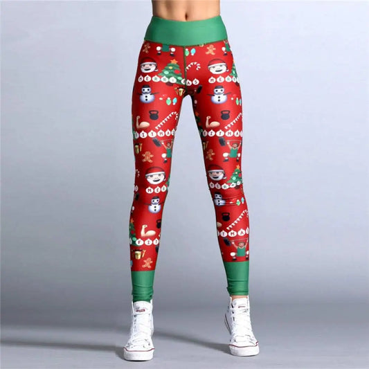 Christmas Workout Leggings are the yuletide twist to our Christmas Summer or what your Christmas in July winter wardrobe has been missing!