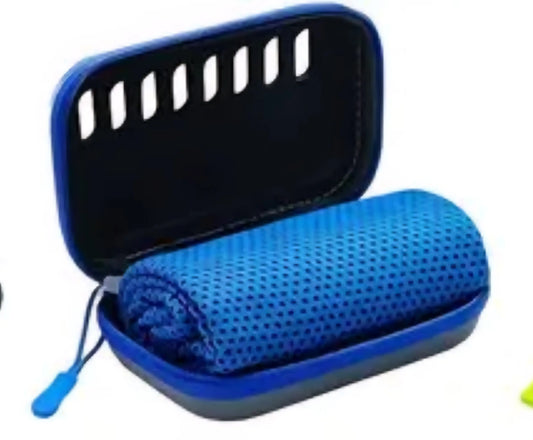 Cool Towel and Case - Blue - Accessories