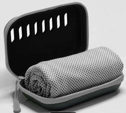 Cool Towel and Case - Light Grey - Accessories