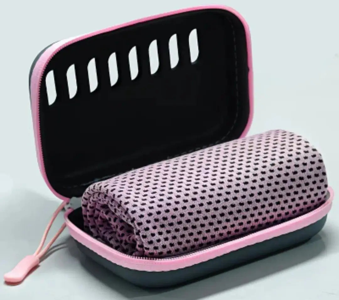 Cool Towel and Case - Pink - Accessories
