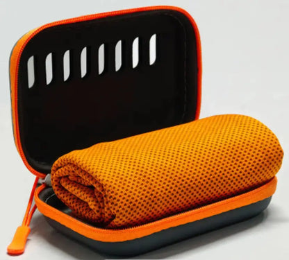 Cool Towel and Case - Tangerine - Accessories