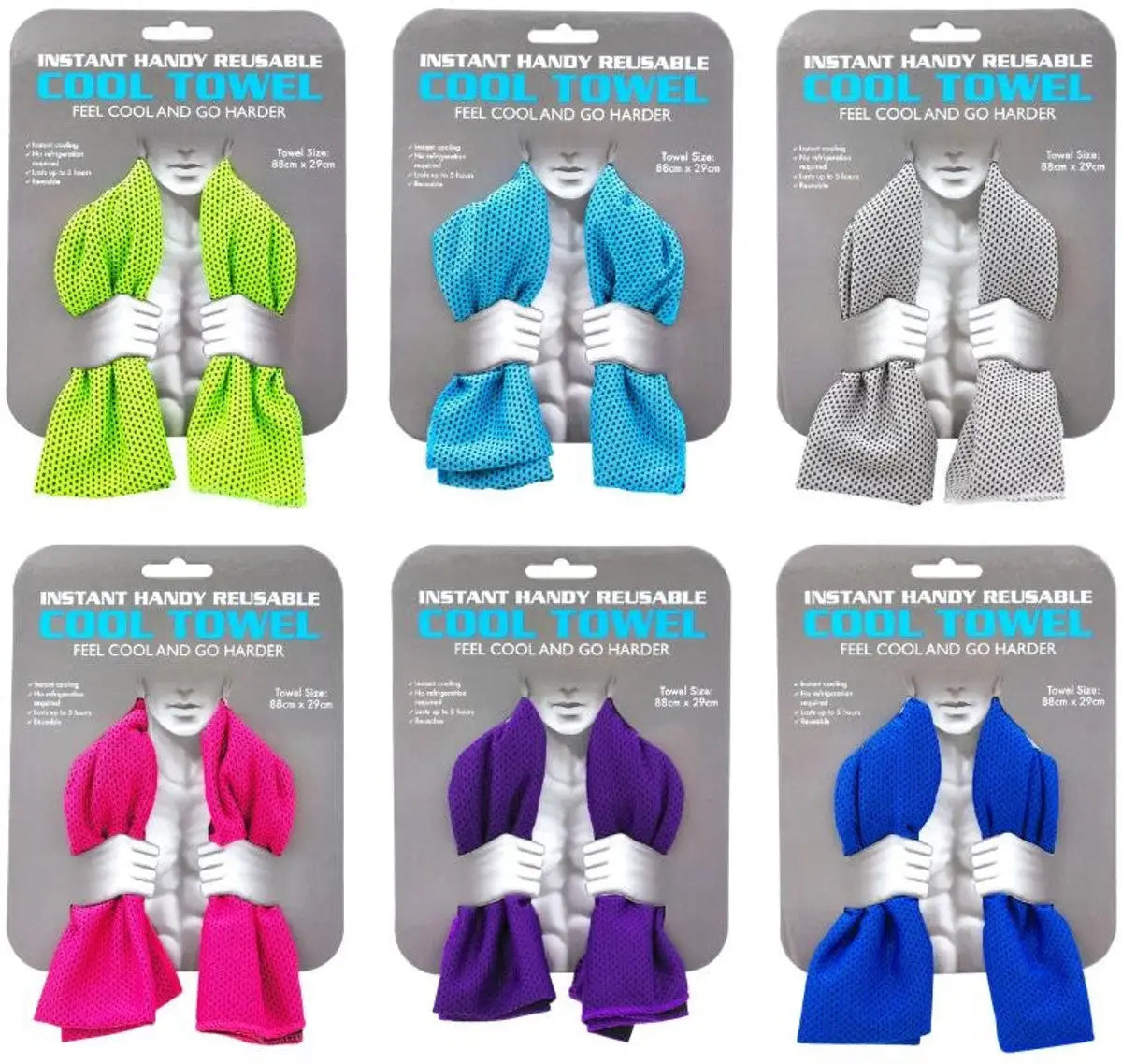 Cool Towel - Blue - Accessories