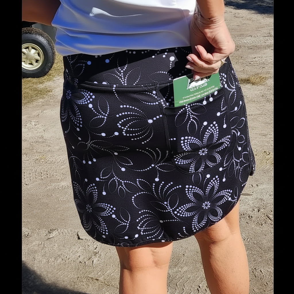 Dana Longer Skort with Pockets - Skorts