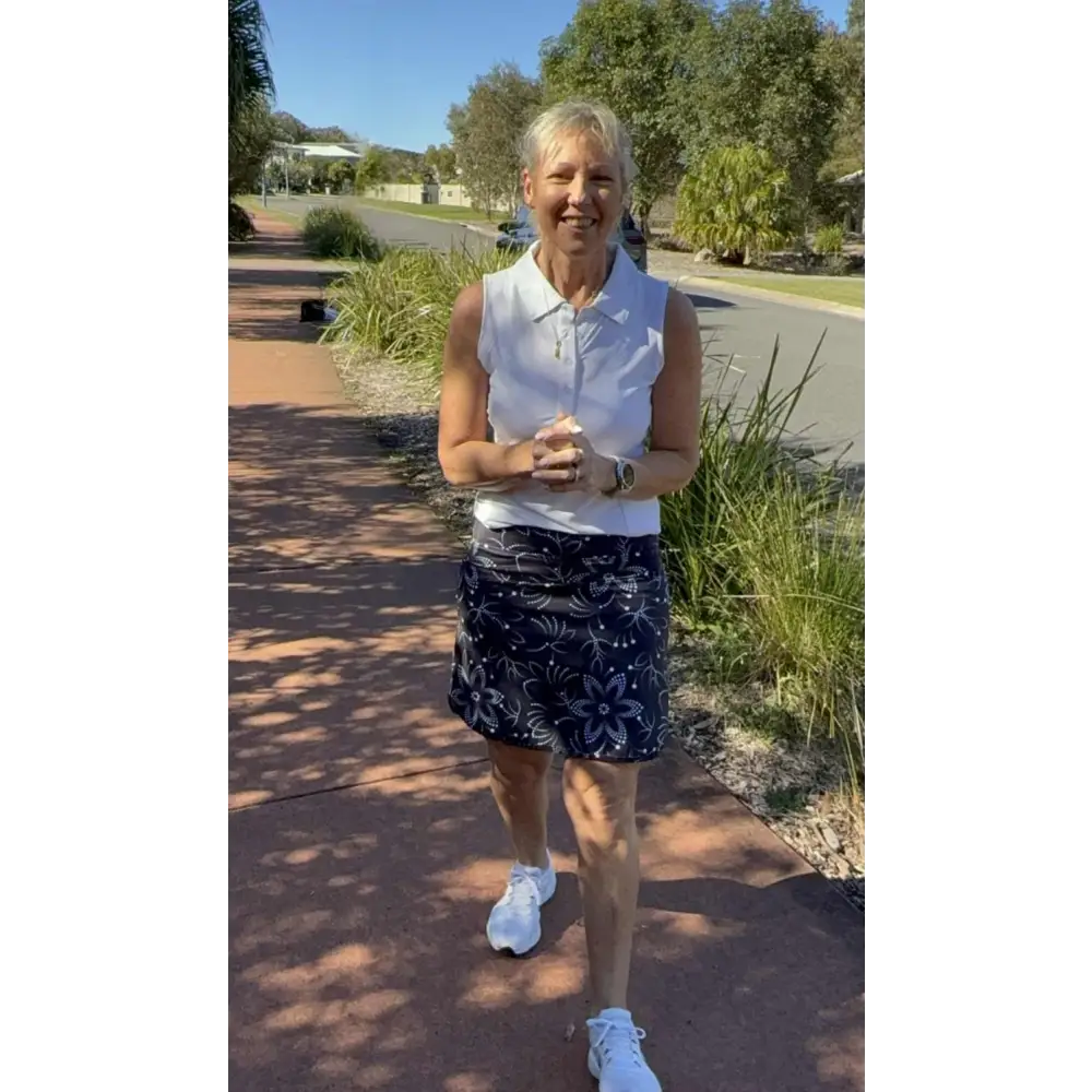 Dana Longer Skort with Pockets - Skorts