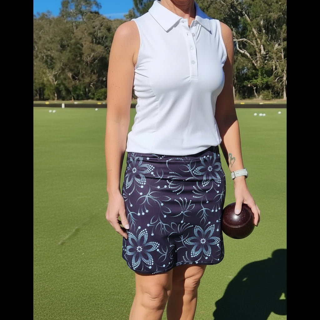 Dana Longer Skort with Pockets - Skorts