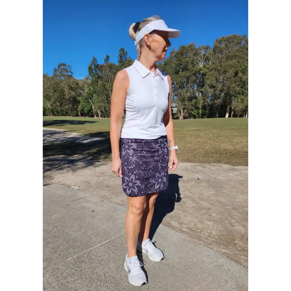 Dana Longer Skort with Pockets - Skorts