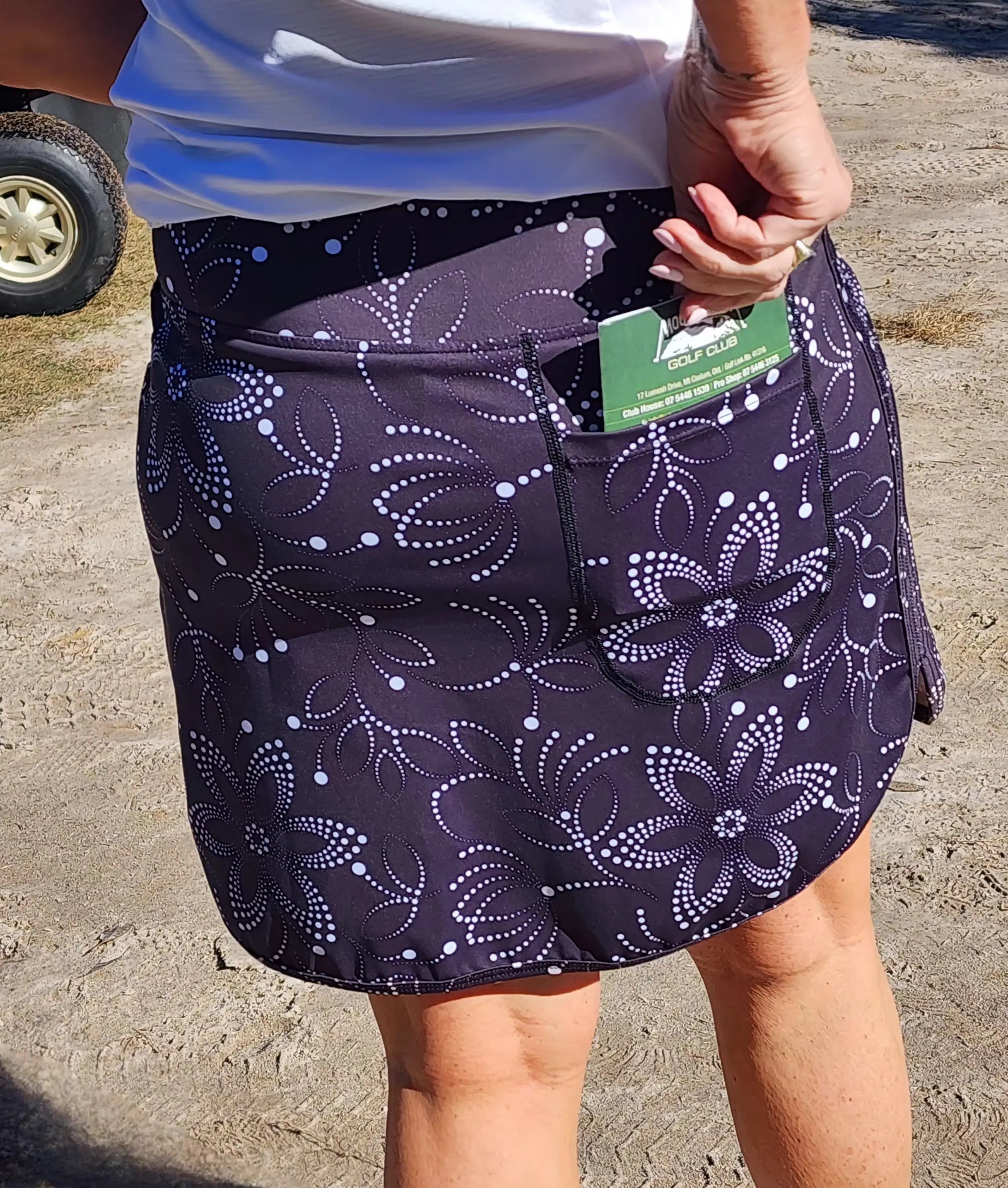 Dana Longer Skort with Pockets - Skorts