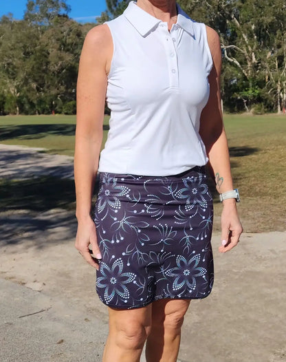 Dana Longer Skort with Pockets - Skorts
