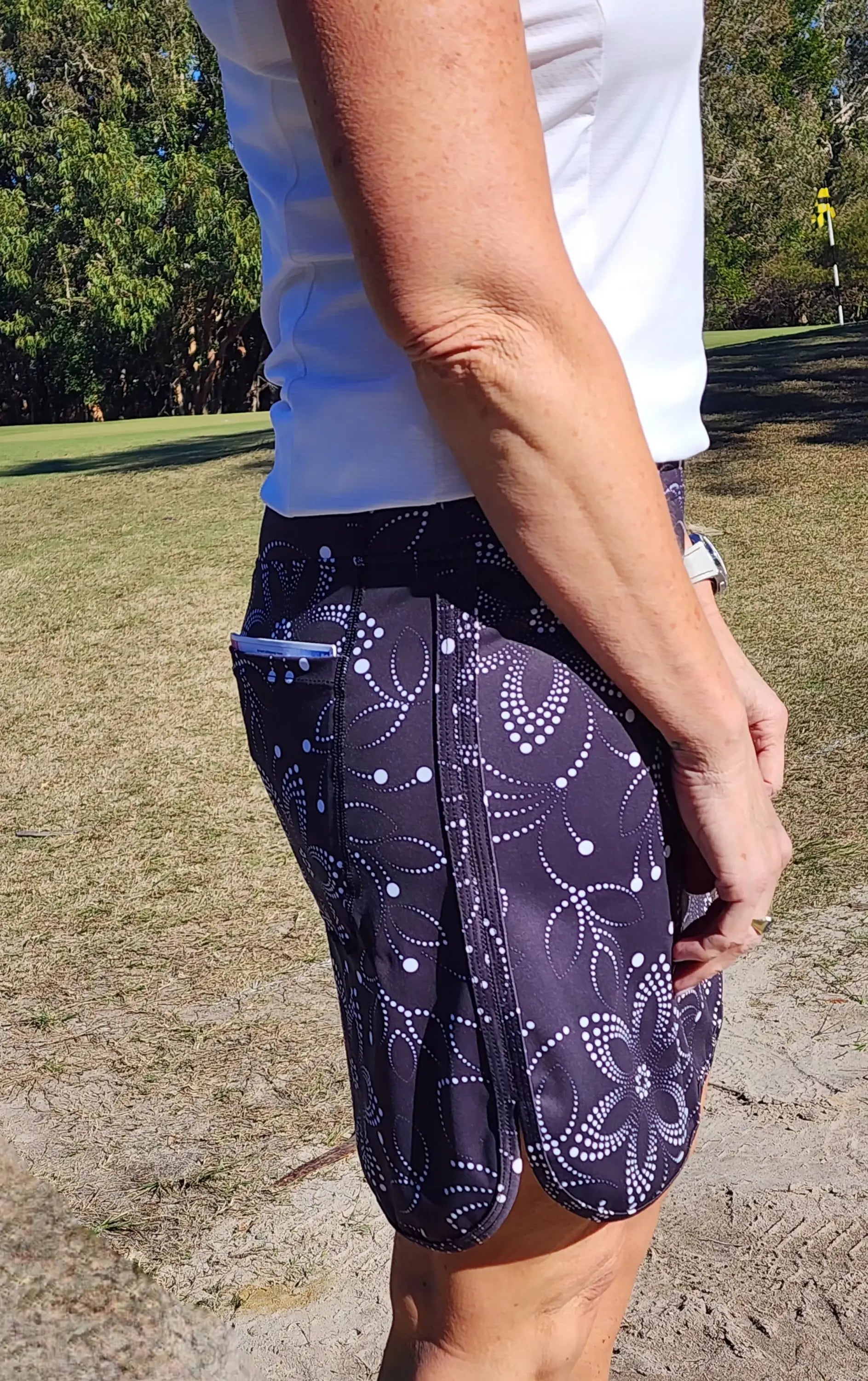 Dana Longer Skort with Pockets - Skorts