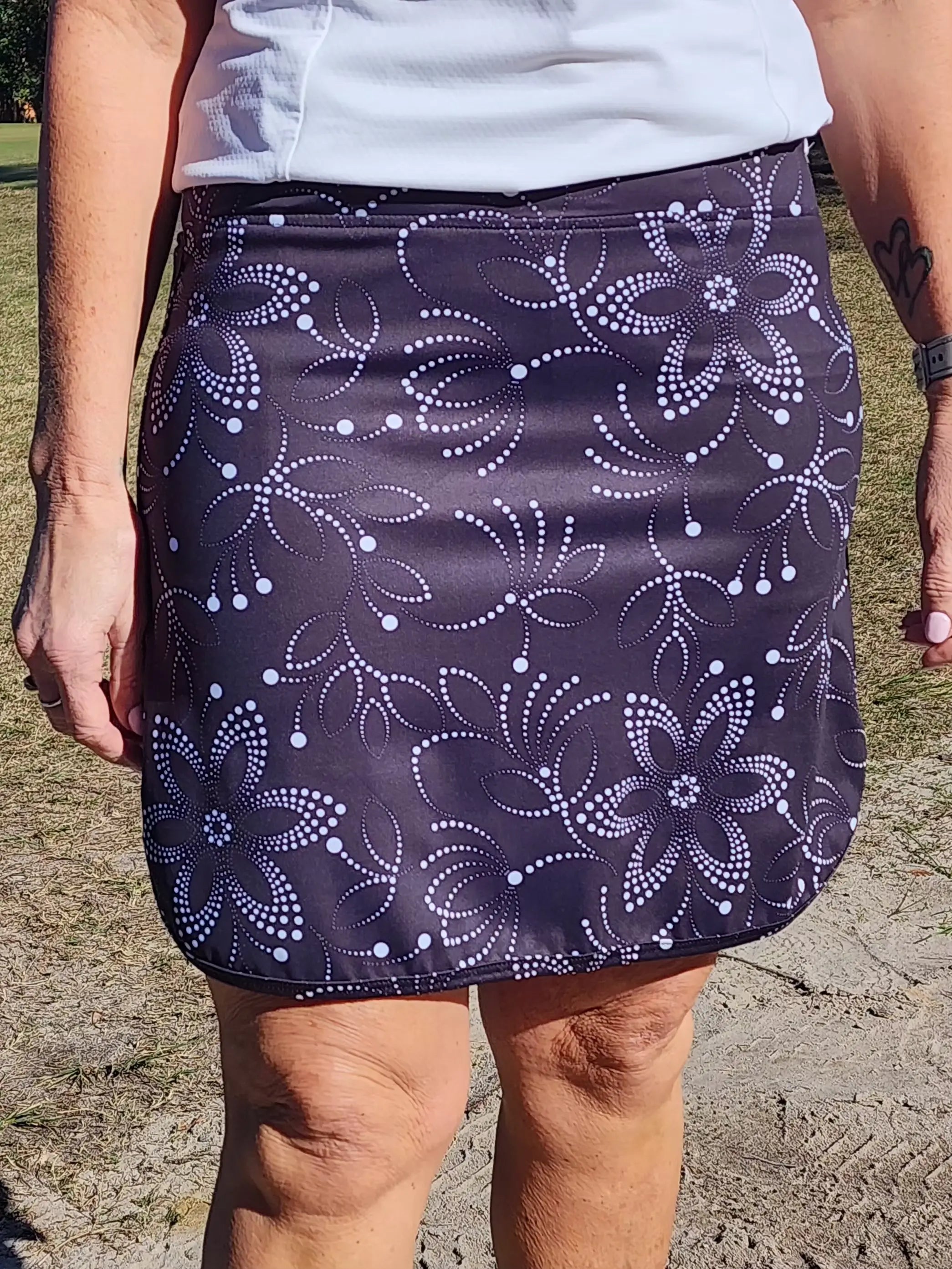 Dana Longer Skort with Pockets - Skorts