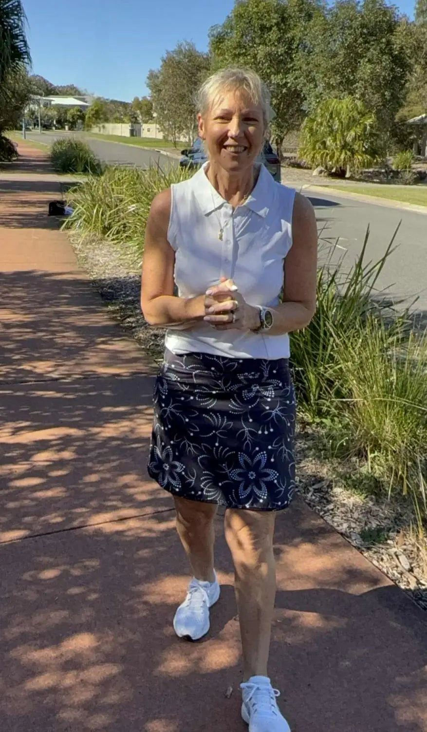 Dana Longer Skort with Pockets - Skorts