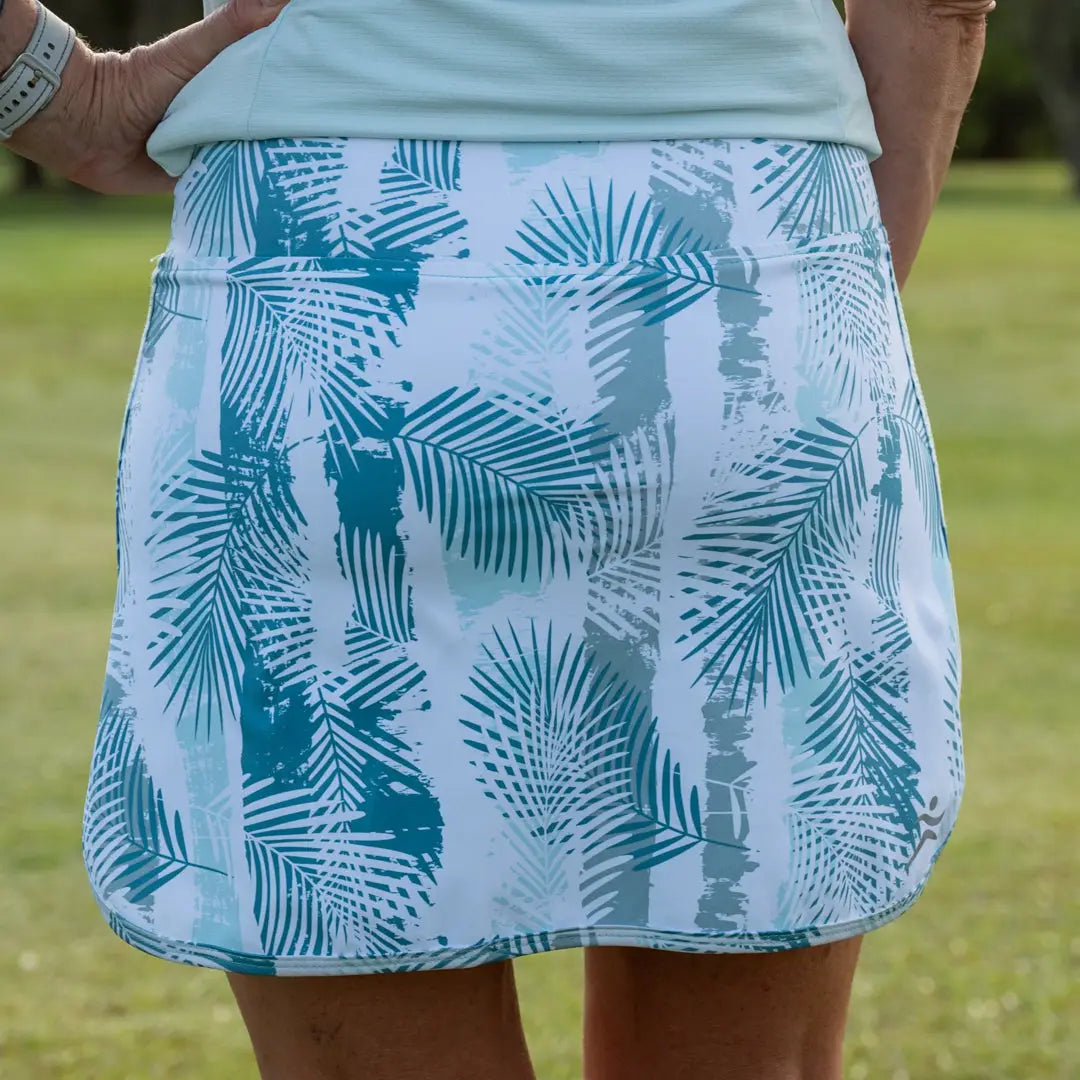 Palm Frond Print, Neon Colours, Golf, Pickleball, Tennis Skort/ Skirt 