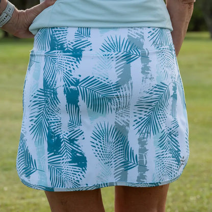 Palm Frond Print, Neon Colours, Golf, Pickleball, Tennis Skort/ Skirt 