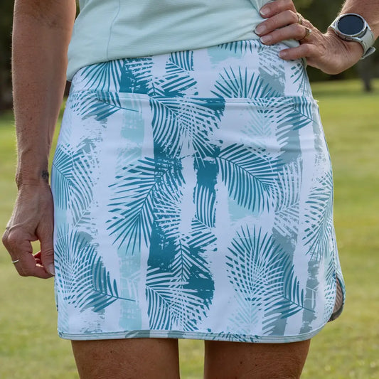 Palm Frond Print, Neon Colours, Golf, Pickleball, Tennis Skort/ Skirt 