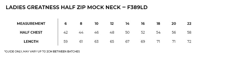 Sizing Guide