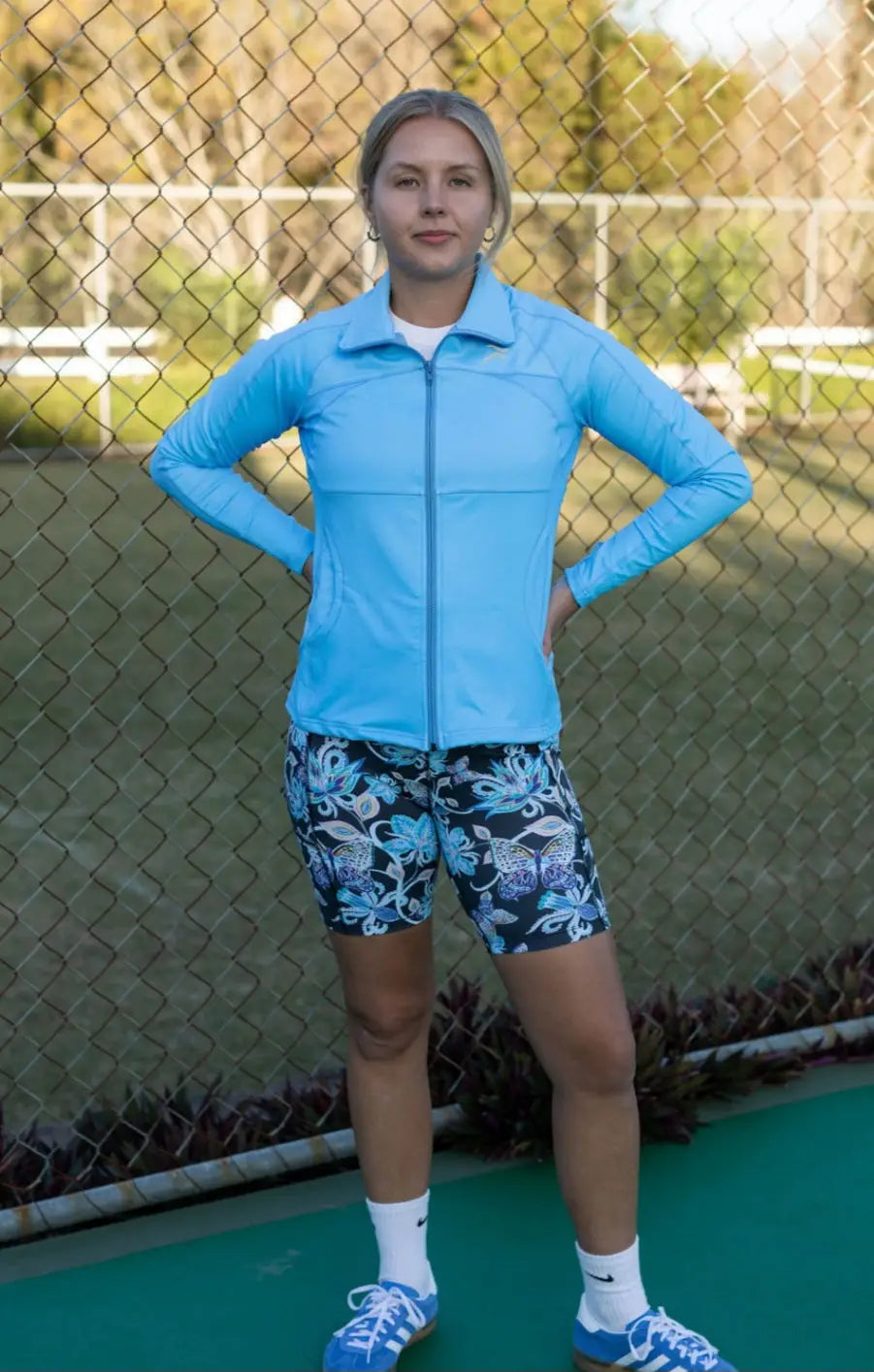 Freyja Sports Jacket,Full zip,side pockets, vented panels, exclusive to Gmaxx