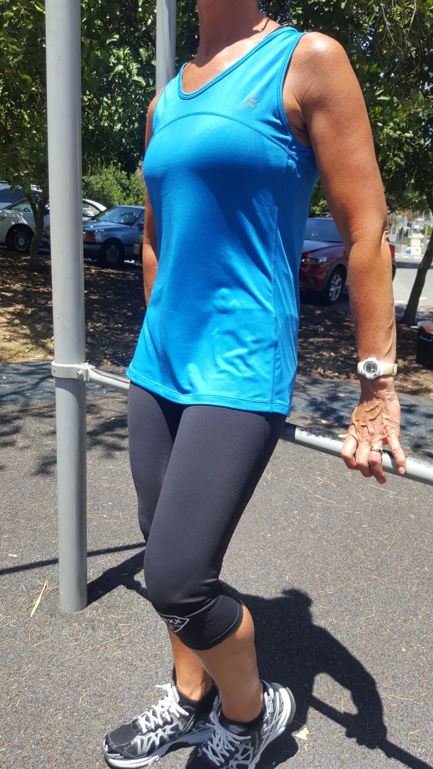 Gmaxx Active Full Back Singlet - gmaxx
