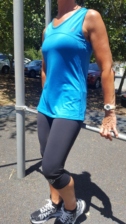 Gmaxx Active Full Back Singlet - gmaxx